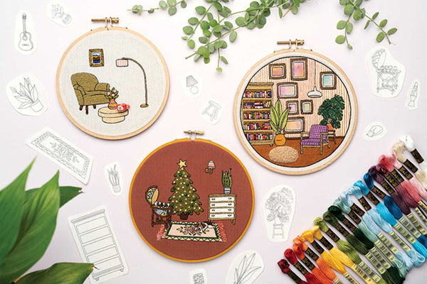 embroidered interiors - Knot Another Hat