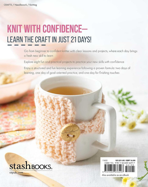 21 days to learn to knit - Knot Another Hat