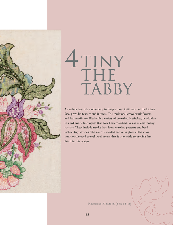 crewelwork then & now - Knot Another Hat