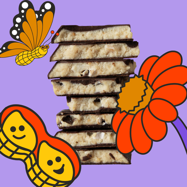 Peanut Butter-fly Truffle Bar - Knot Another Hat