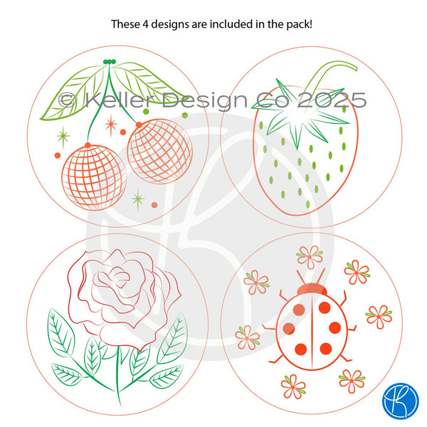 keller designs diy embroidery patch kit - Knot Another Hat