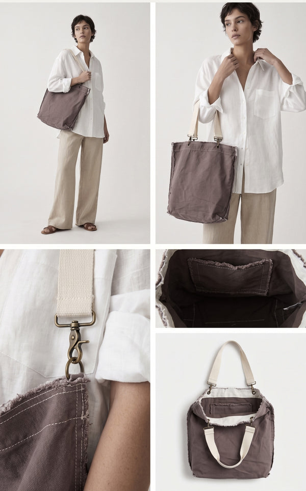 everyday denim tote - Knot Another Hat