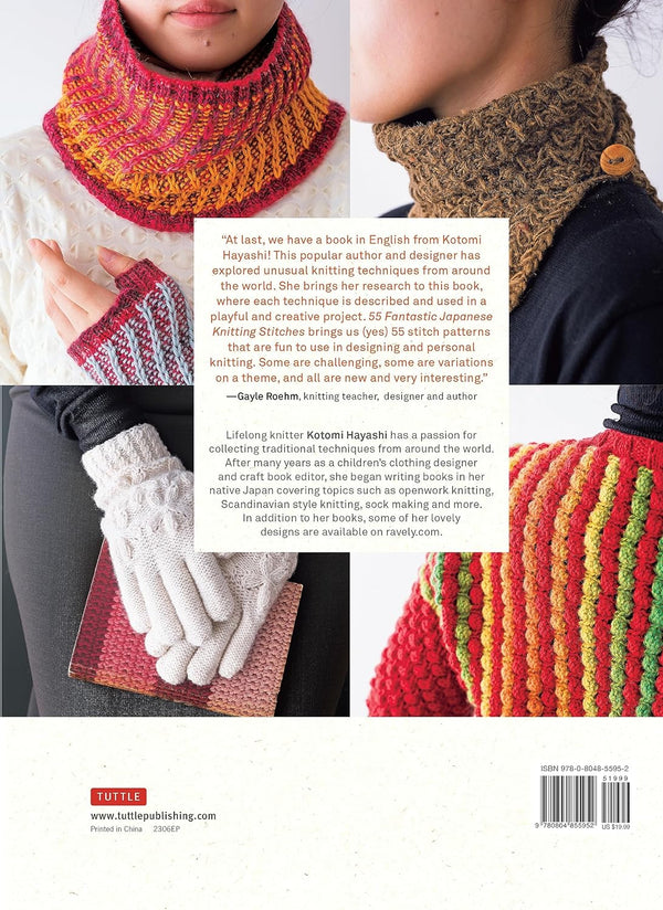 55 fantastic japanese knitting stitches  - Knot Another Hat