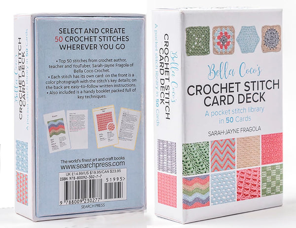 bella coco's crochet stitch card deck - Knot Another Hat