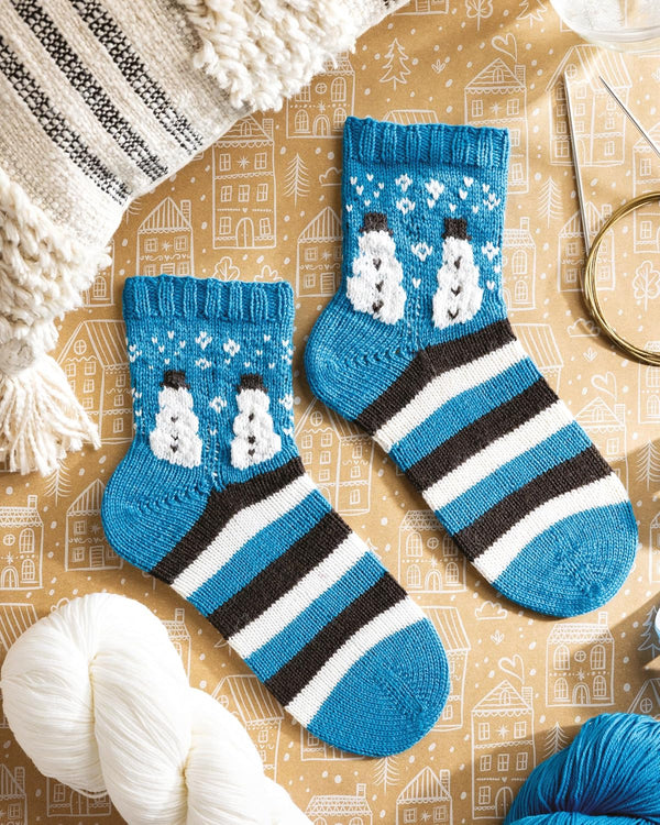 knit a box of christmas socks - Knot Another Hat
