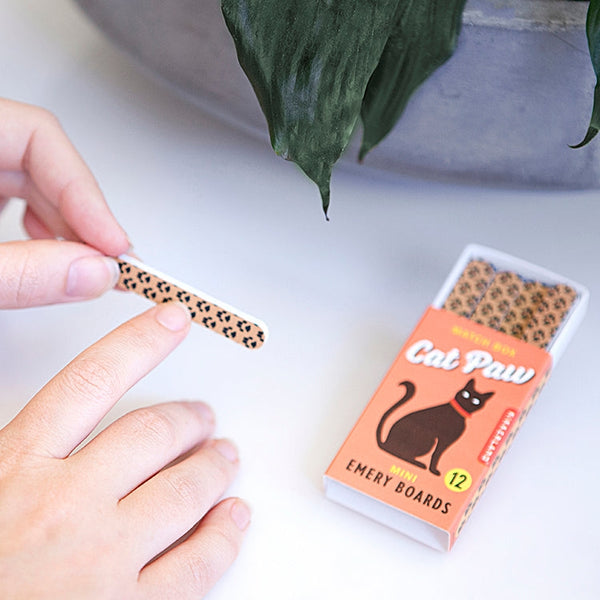 matchbook cat paw tearaway nail files - Knot Another Hat