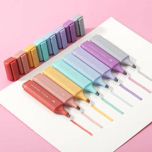 8-pack highlighter set, glitter colors - Knot Another Hat