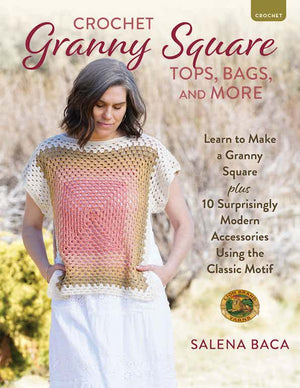 crochet granny square tops, bags and more - Knot Another Hat