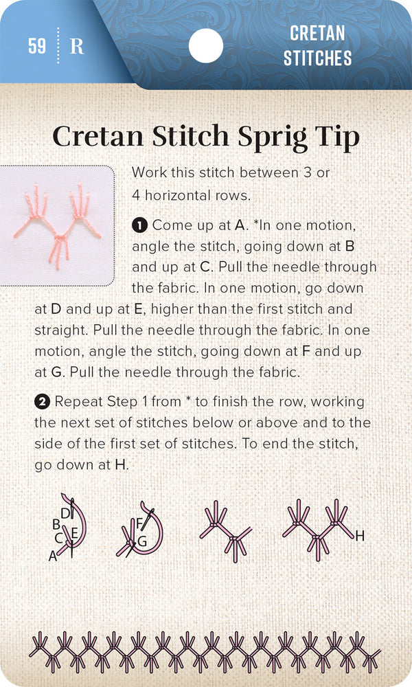 on-the-go embroidery cards - Knot Another Hat