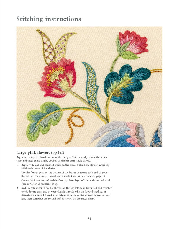 crewelwork then & now - Knot Another Hat