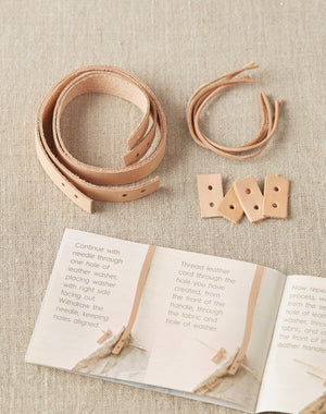 cocoknits short leather handles - Knot Another Hat