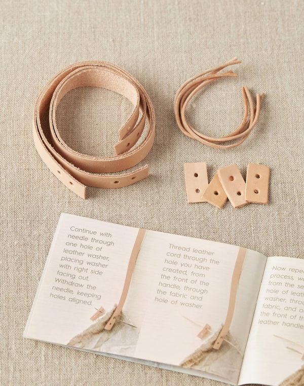 cocoknits short leather handles - Knot Another Hat