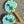 minnie & purl stitch stoppers peacocks - Knot Another Hat
