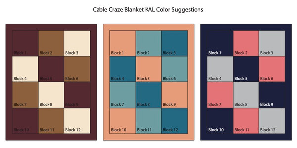 berroco cable craze blanket knit along grab-n-go bundle - Knot Another Hat