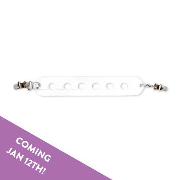 twice sheared sheep yarn gator white - Knot Another Hat