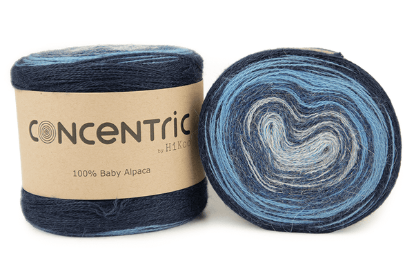 hikoo concentric 1038 newport blues - Knot Another Hat