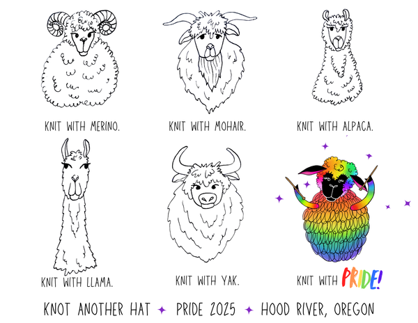 knot another hat celebrates pride 2025 - Knot Another Hat
