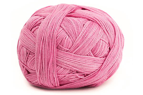 schoppel cotton ball 2446 rose - Knot Another Hat