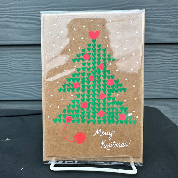 hand-drawn holiday cards by jennifer heredia