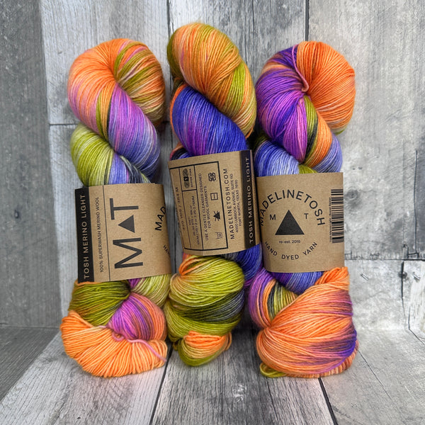 madelinetosh tosh merino light HOTM: buzzer beater - Knot Another Hat