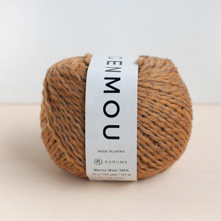 daruma genmou 17 ochre - Knot Another Hat