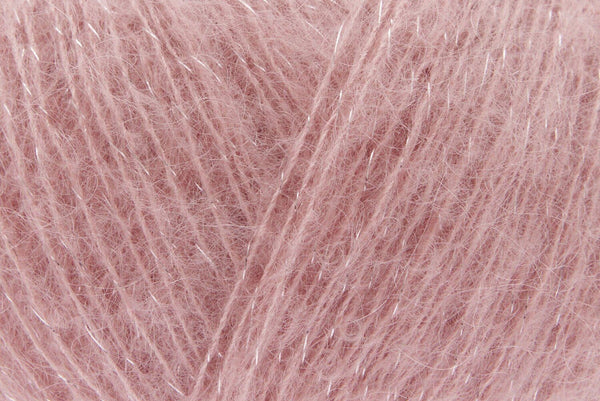 rico essentials mohair loves silk, glamorous glitter 008 berry - Knot Another Hat