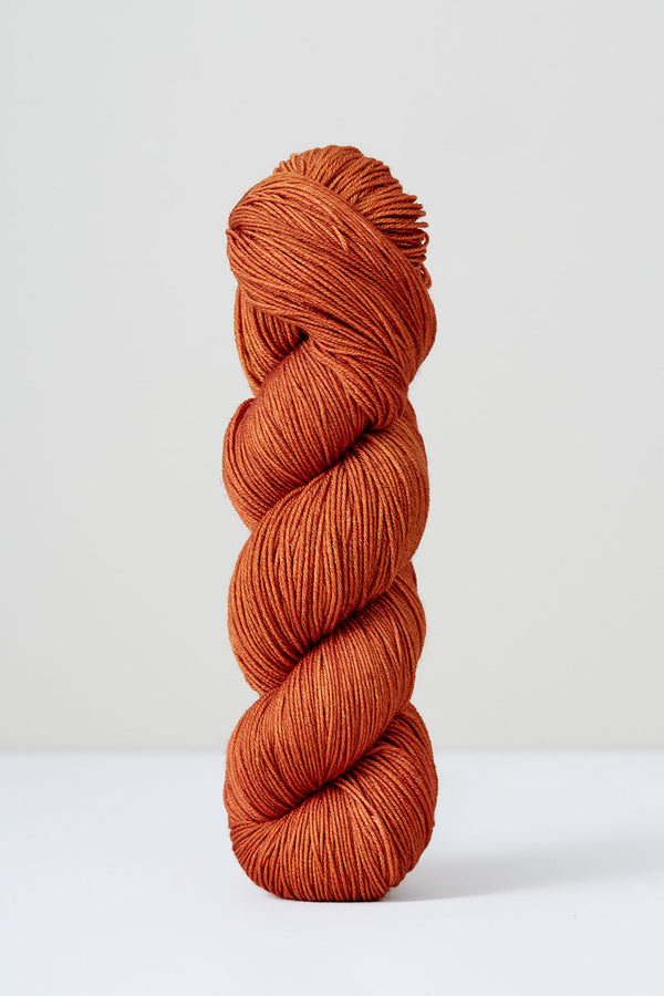 urth yarns harvest fingering cinnamon - Knot Another Hat