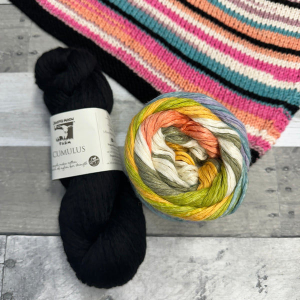 have a ball fall crawl 45th parallel shawl bundle rocky mountain/black - Knot Another Hat