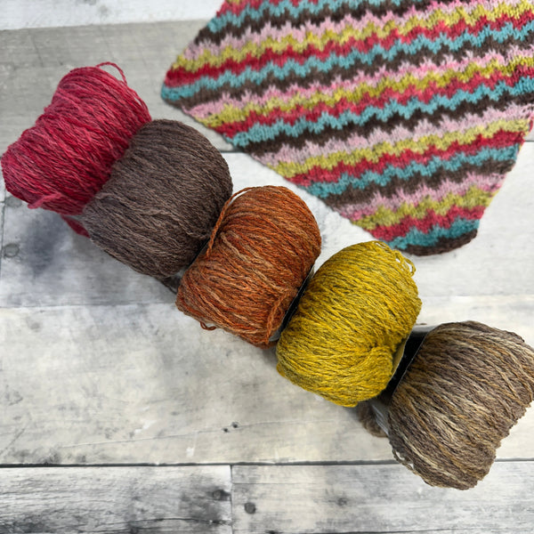 have a ball fall crawl clara scarf bundle sunset - Knot Another Hat