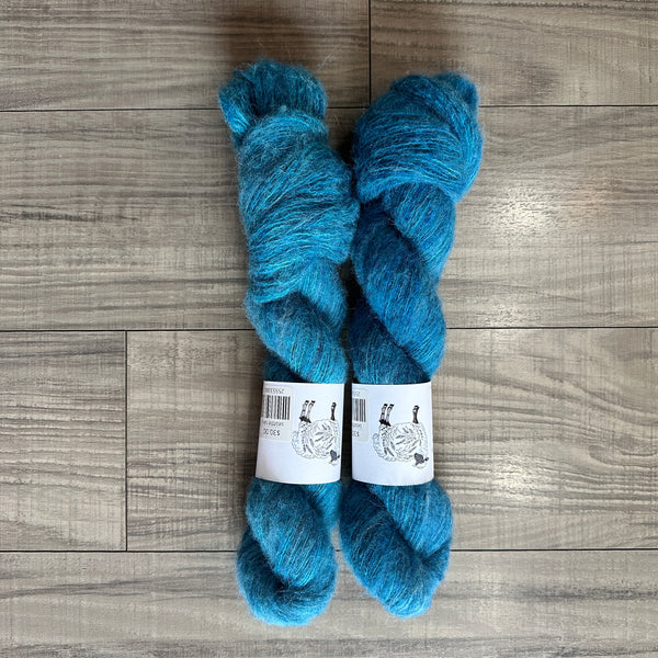 LavenderSheep yakkity yak fluff seattle sky - Knot Another Hat