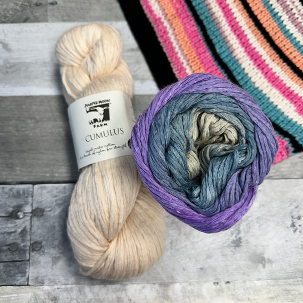 have a ball fall crawl 45th parallel shawl bundle amethyst/ivory - Knot Another Hat
