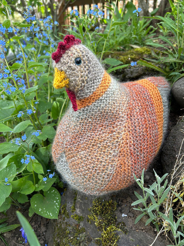 IN-STORE CLASS: Emotional Support Chicken :: Sat Oct 5, 12, 19 & 26  - Knot Another Hat