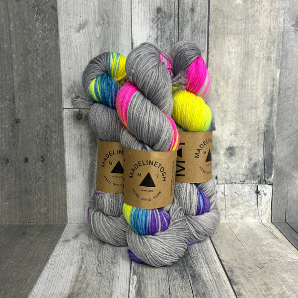 #MadMay limited edition yarn and kits tosh dk single skein / cloudy with a chance of rainbows - Knot Another Hat