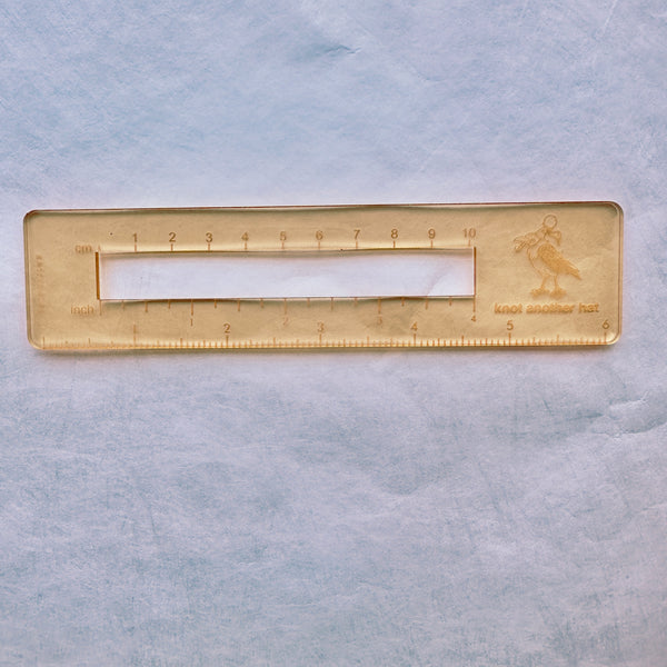 20th annivesary exclusive swatch gauge gold - Knot Another Hat