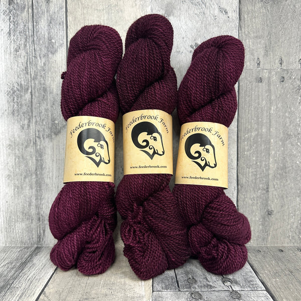 feederbrook farm BFL entropy DK solid cab - Knot Another Hat