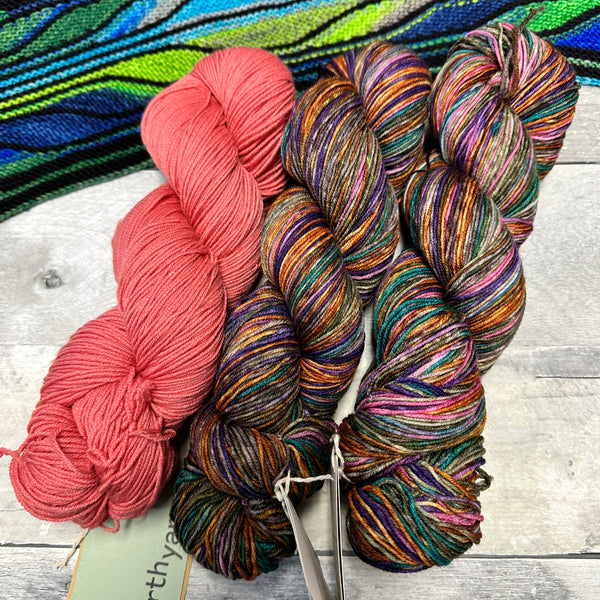 knot another hat butterly | papillon grab-n-go bundles 3019 and Cranberry - Knot Another Hat