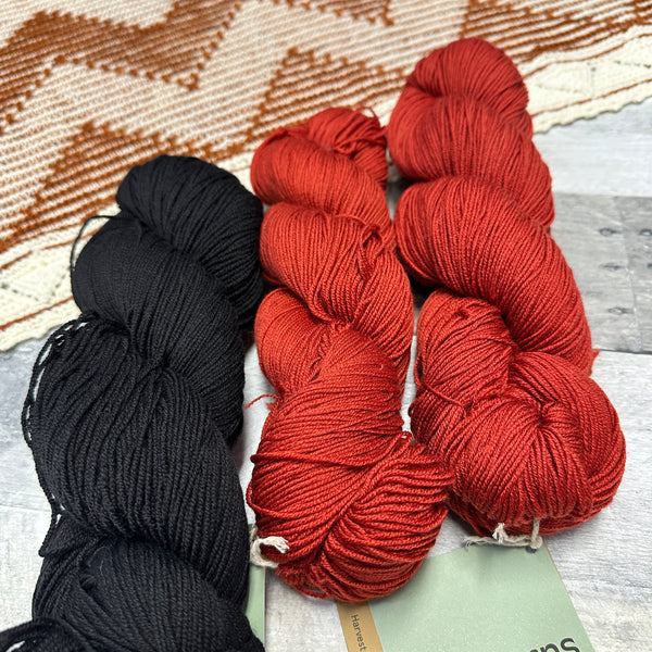 have a ball fall crawl rhythmic shawl bundles rubia thuja - Knot Another Hat