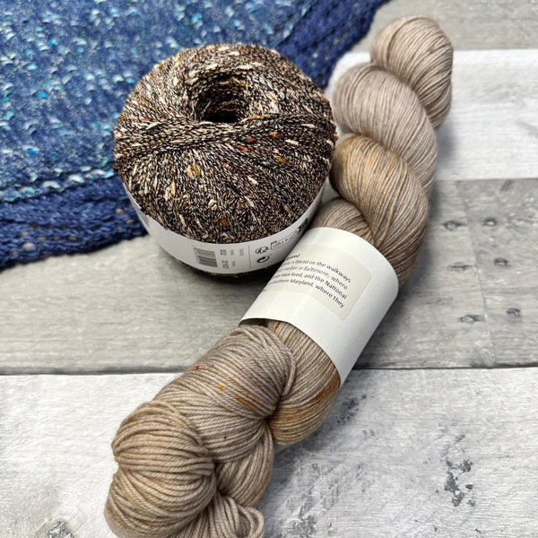 have a ball fall crawl wavelength shawl grab-n-go bundles harbor squared and 002 - Knot Another Hat