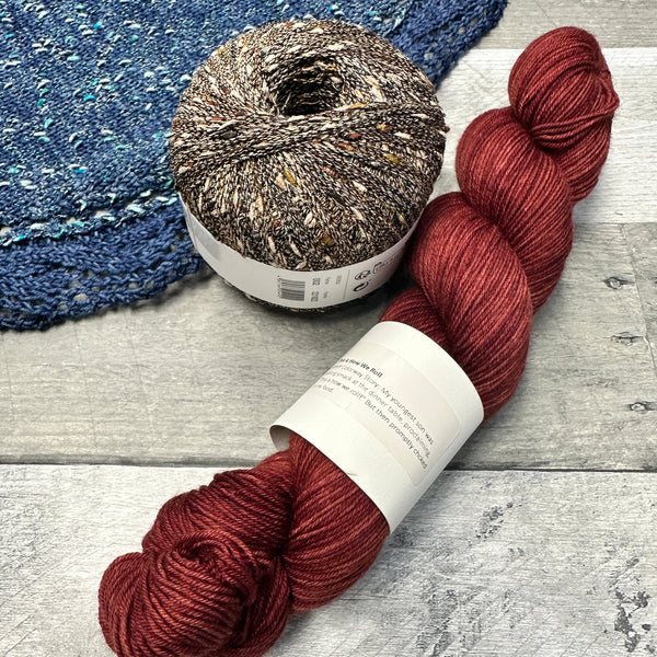 have a ball fall crawl wavelength shawl grab-n-go bundles how we roll and 002 - Knot Another Hat