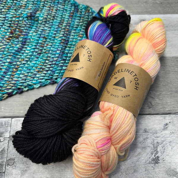 have a ball fall crawl nightfall cowl bundles for tunisian crochet black rainbow and scoop du jour - Knot Another Hat
