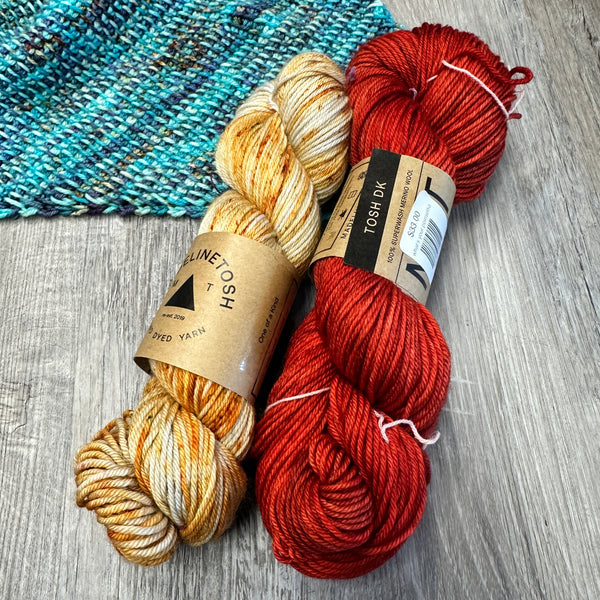 have a ball fall crawl nightfall cowl bundles for tunisian crochet poinsetta and red fox - Knot Another Hat