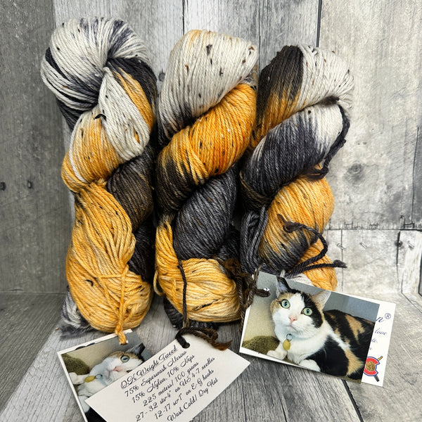 classic cat trunk show DK tweed