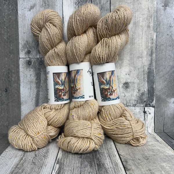 sinfully soft angora dk kissed with gold - Knot Another Hat