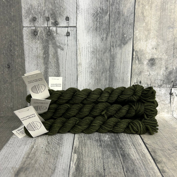 29 bridges merino DK mini skeins nori - Knot Another Hat