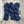 kinua luxury blend fingering blue indigo - Knot Another Hat