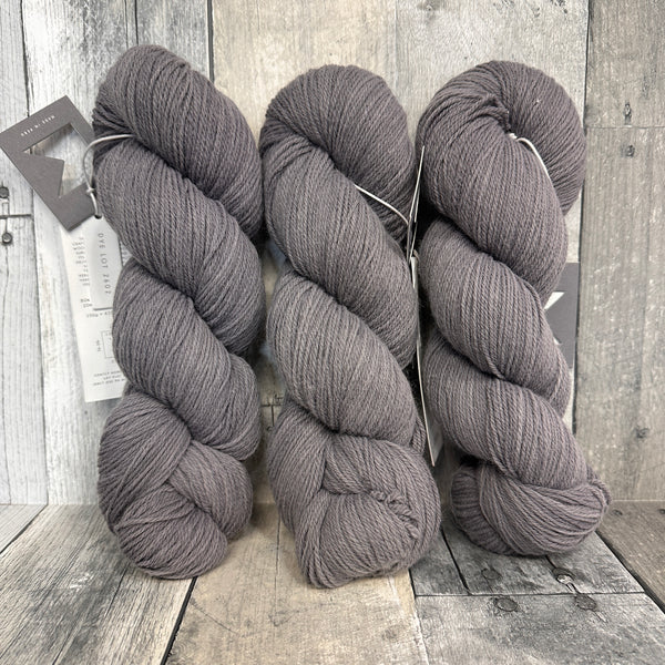 kinua luxury blend fingering charcoal - Knot Another Hat