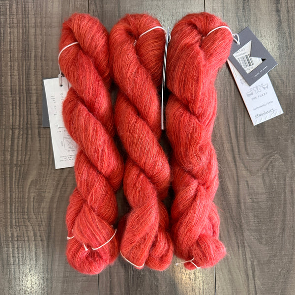 kinua fuzzy strawberry - Knot Another Hat