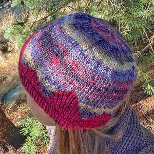 one-of-a-kind handknit sample: benne hat  - Knot Another Hat