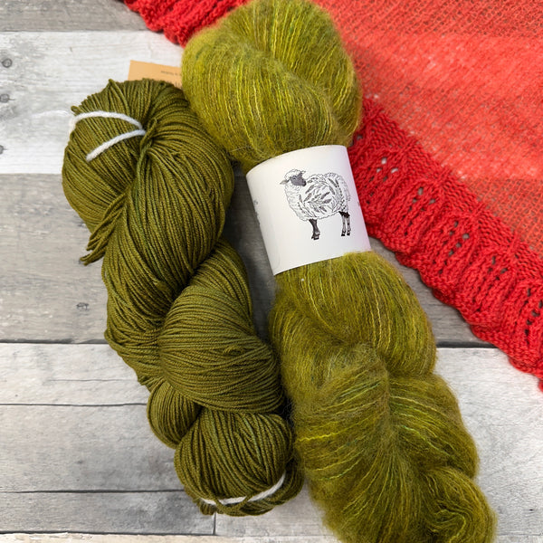 knot another hat strawberry high grab-n-go bundles moss - Knot Another Hat