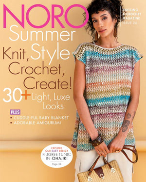 noro magazine knitting & crochet magazine issue 26 - Knot Another Hat